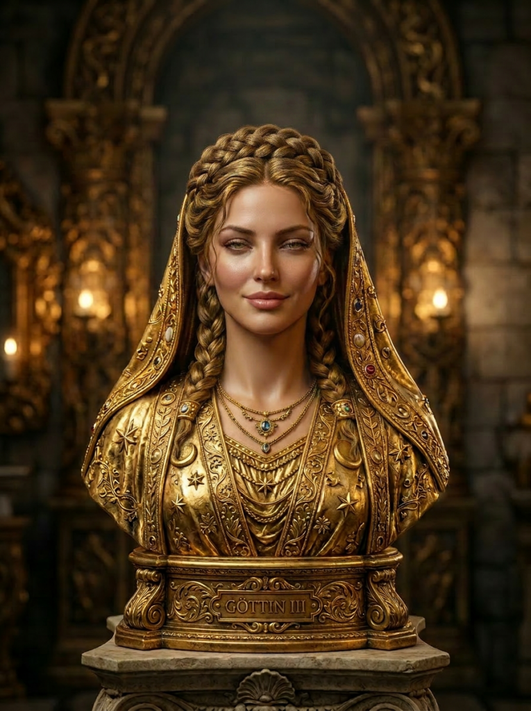 Make goddess slightly more sexy and sensual